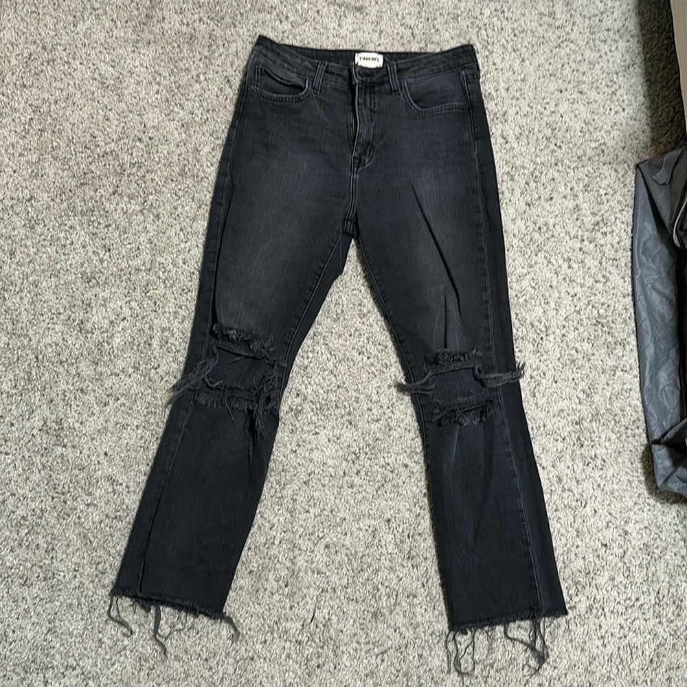 BOGO Black Distressed jeans